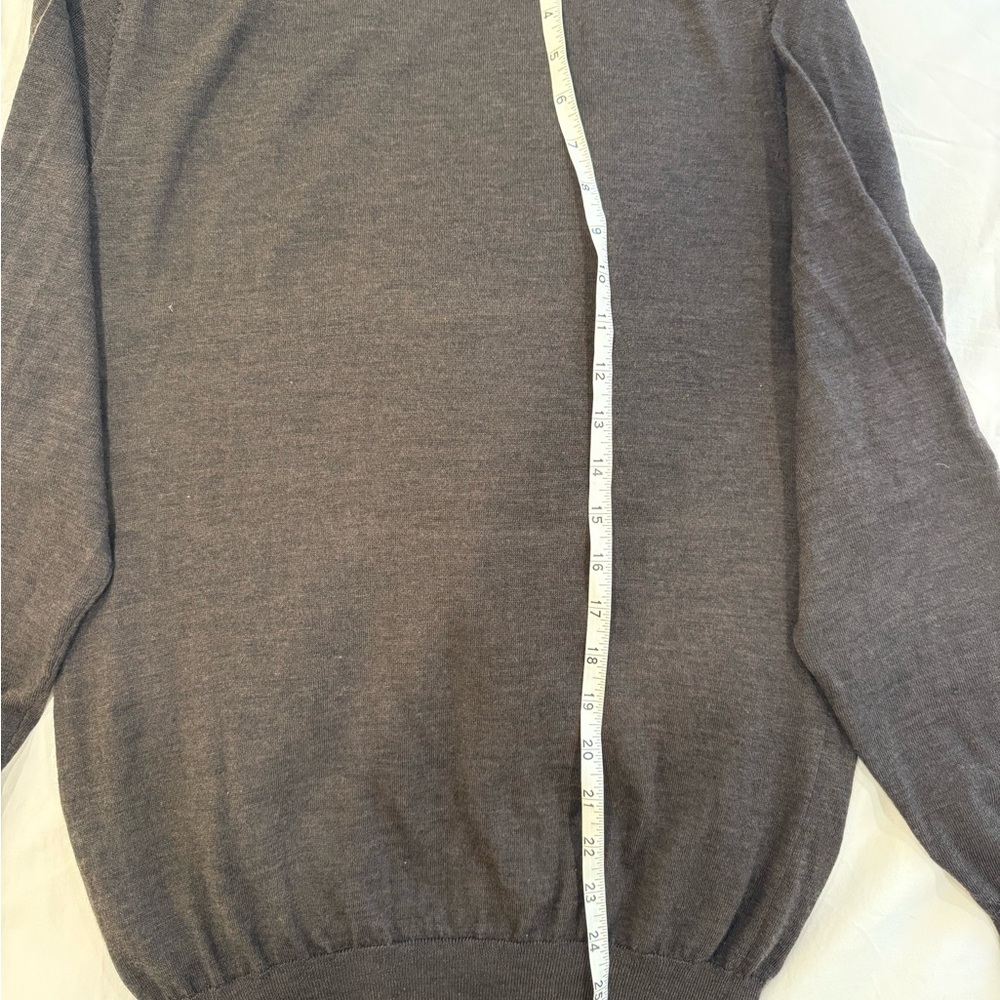Suitsupply Dark Brown Crewneck Sweater - Picture 8 of 10